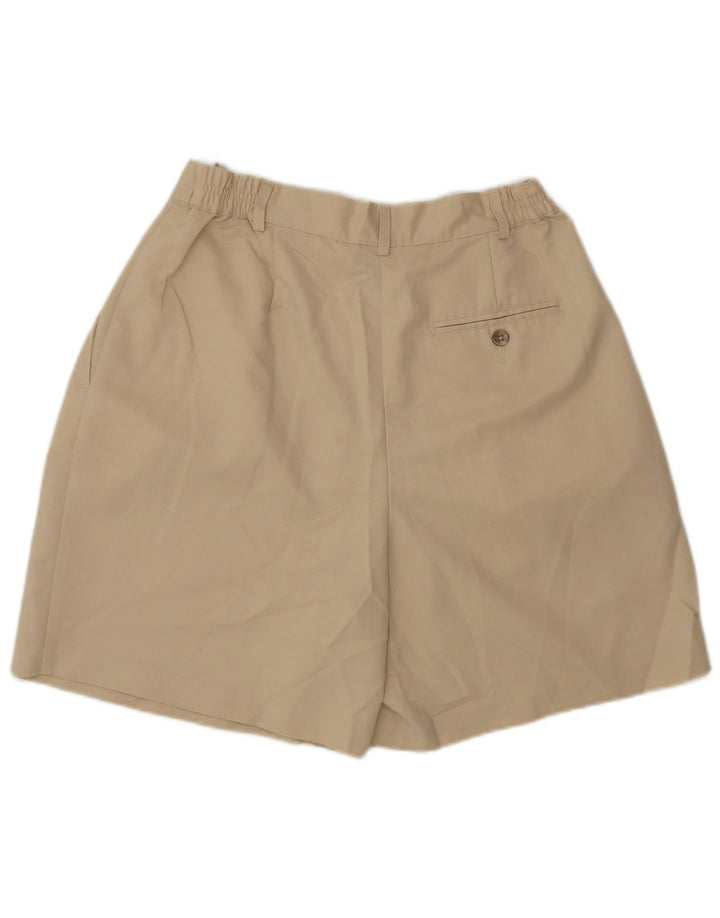 IZOD Ženske chino kratke hlače s štipaljkama US 6 srednje W28 bež poliester