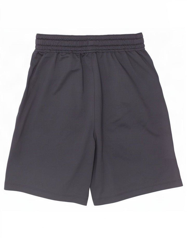 Under Armour Boys Graphic Sport Shorts 7-8 Years Small Black Poliester
