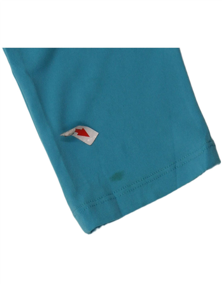 MICHAEL KORS Ženski gornji dio bluze dugih rukava UK 18 XL plavi poliester