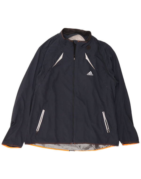 ADIDAS muška kišna jakna Clima 365 UK 42 XL tamnoplavi poliester