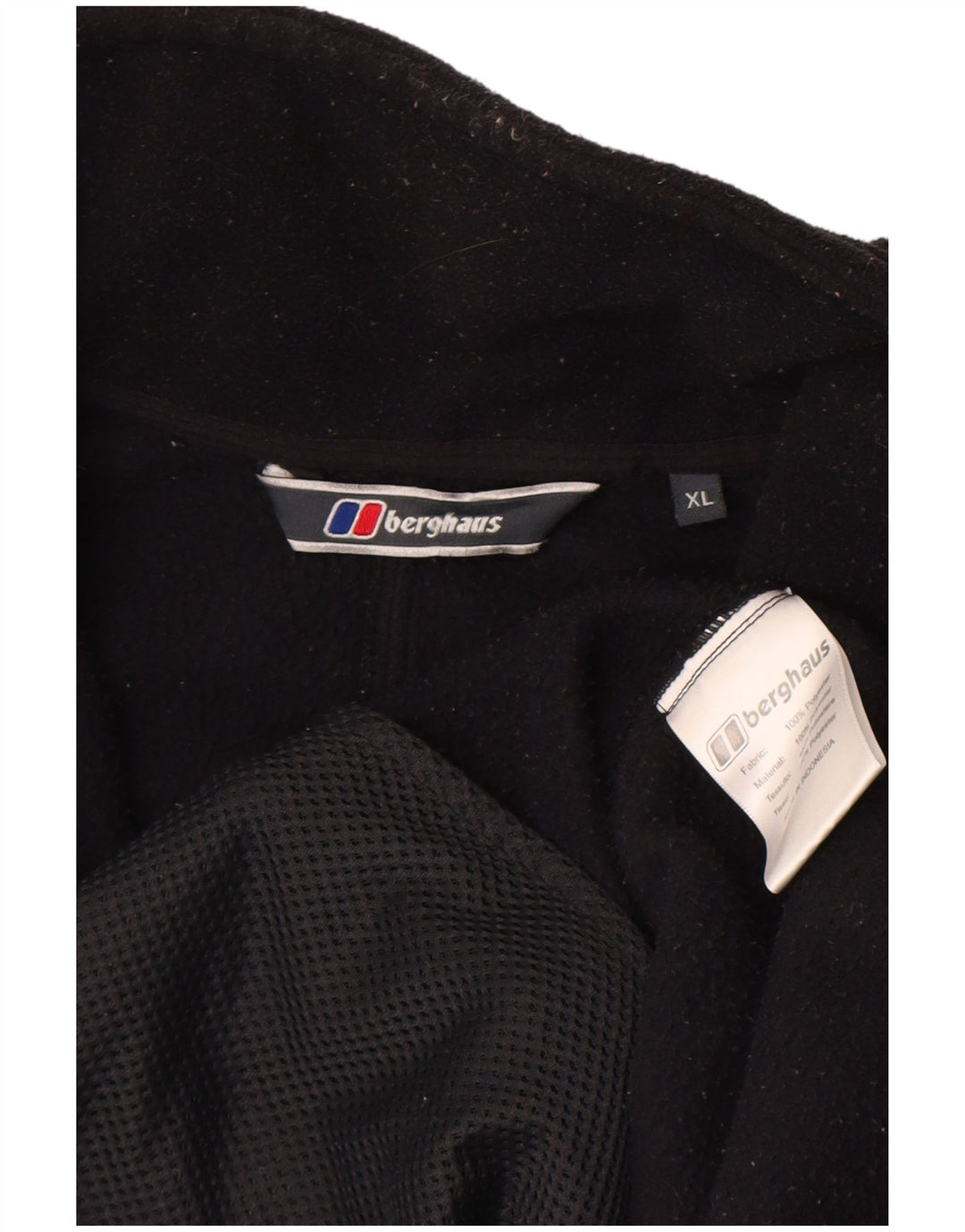 Berghaus muška jakna od flisa UK 42 XL crni poliester