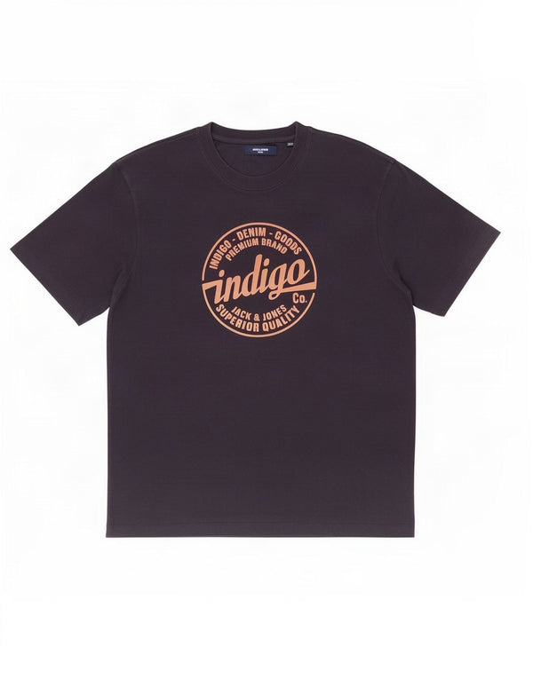 Jack & Jones muška grafička majica kratkih rukava srednje tamnoplava