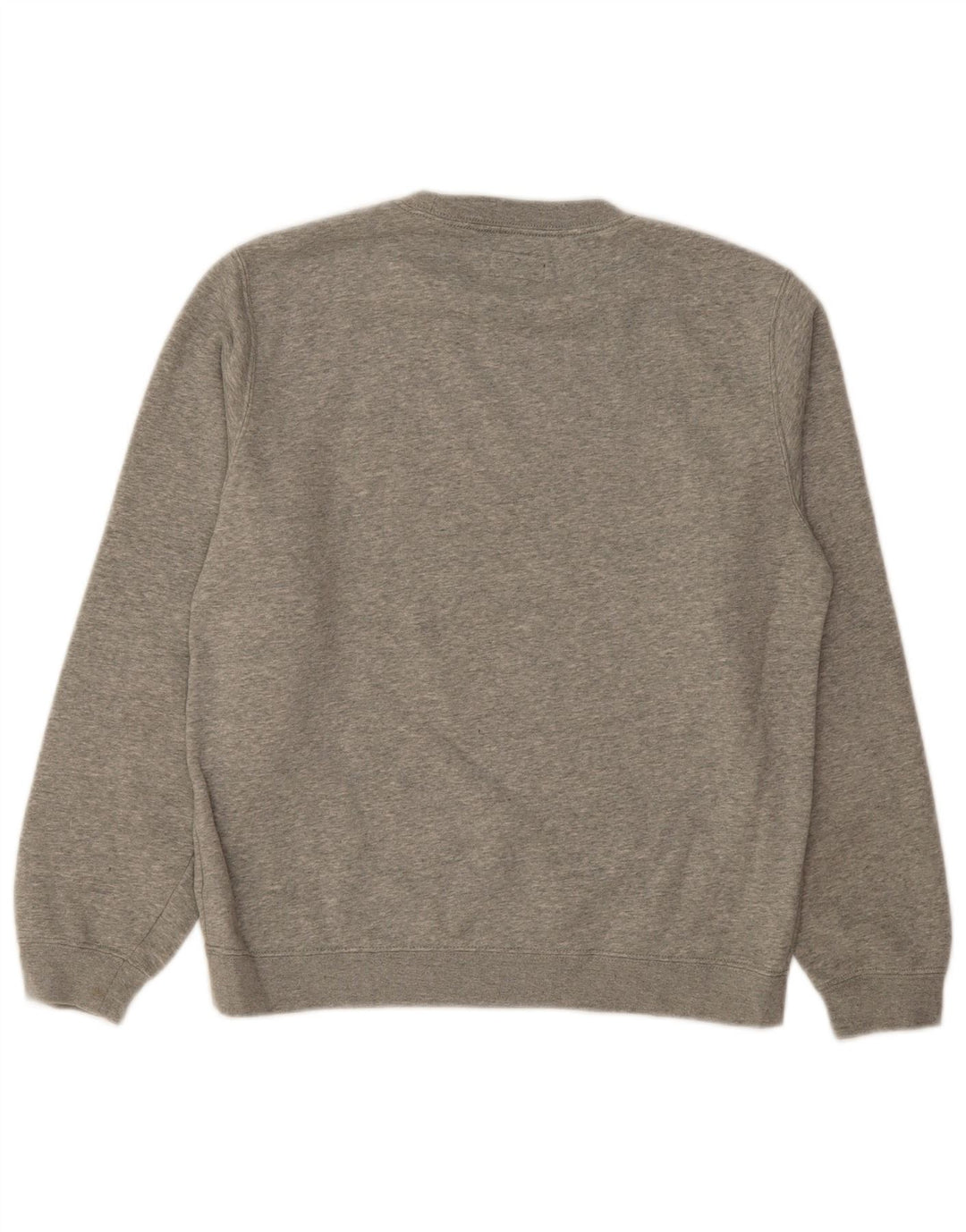 CONVERSE Mens Graphic Sweatshirt Jumper Small Grey Cotton