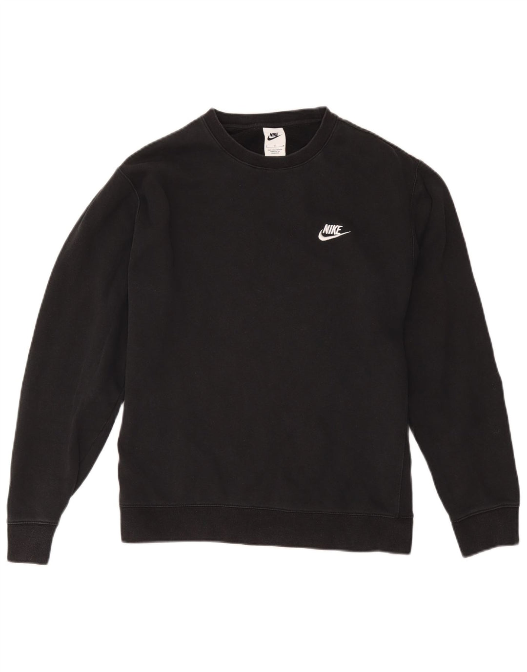 Nike muška majica srednje veličine, crni pamuk