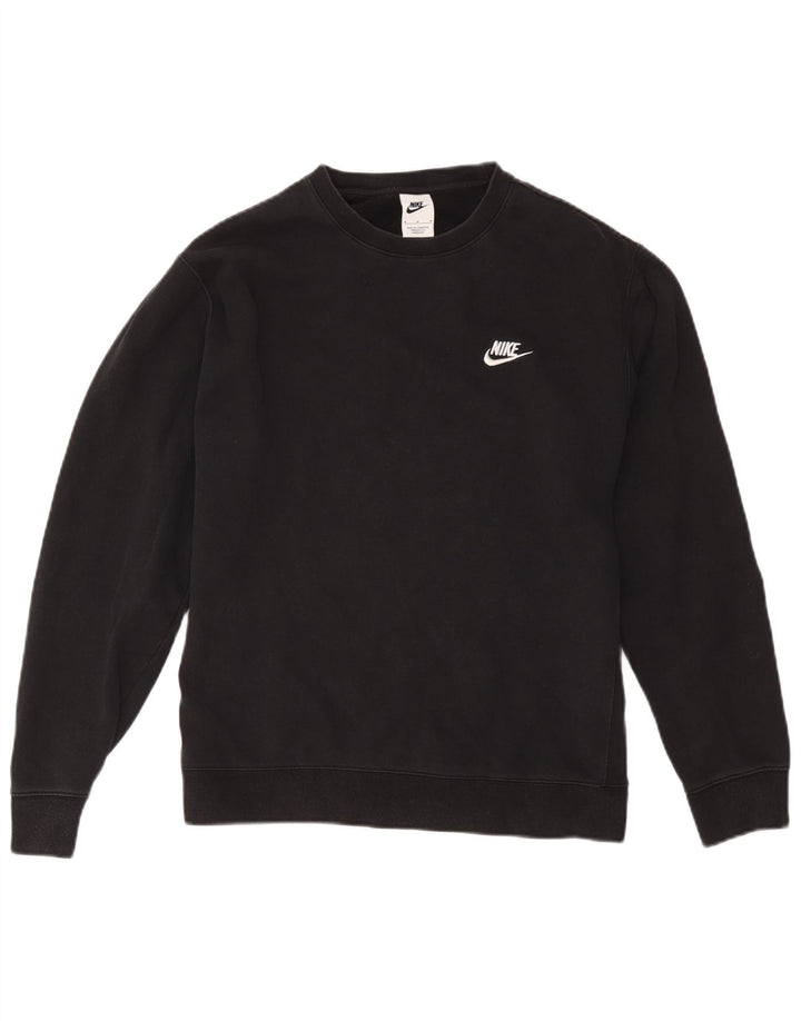 Nike muška majica srednje veličine, crni pamuk