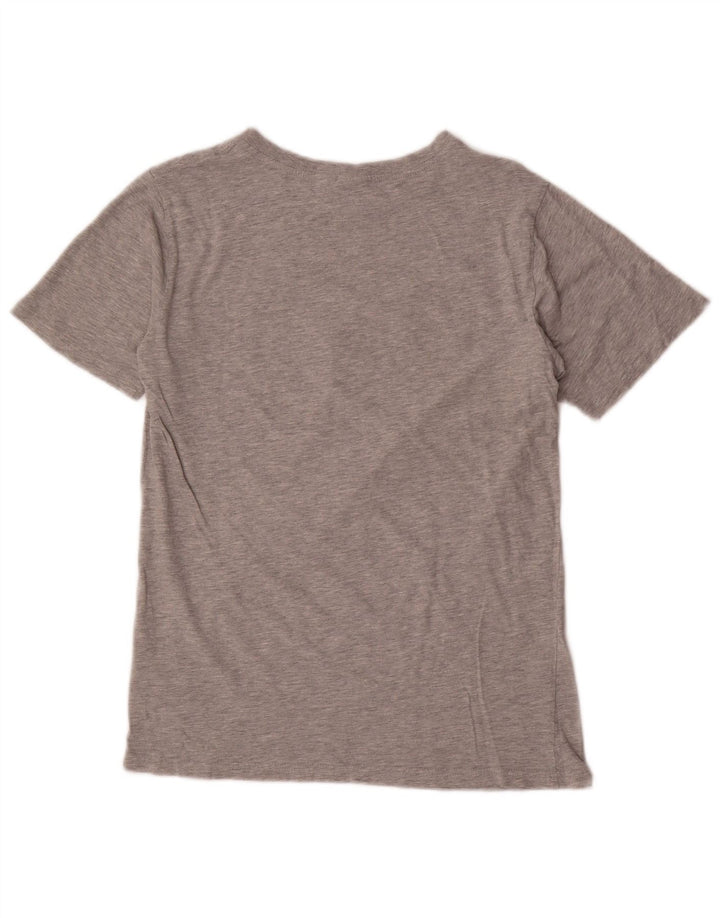 Puma Boys Graphic T-Shirt Top 15-16 Years XL Grey Flected