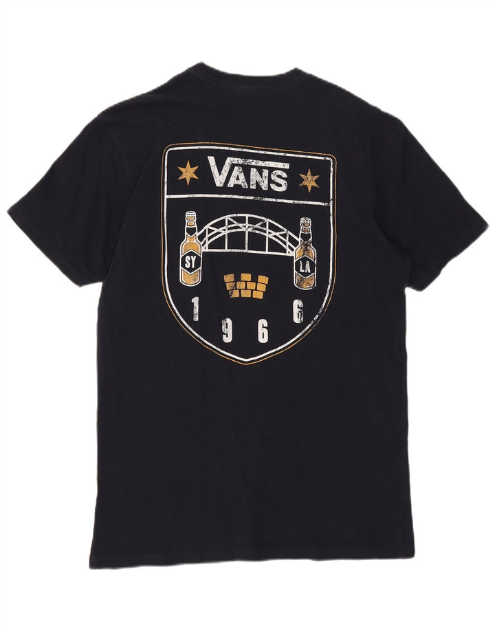 Vans muška majica s grafičkim motivima, srednje tamnoplavi pamuk