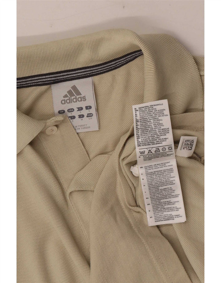 Adidas muška polo majica mala, bež pamuk