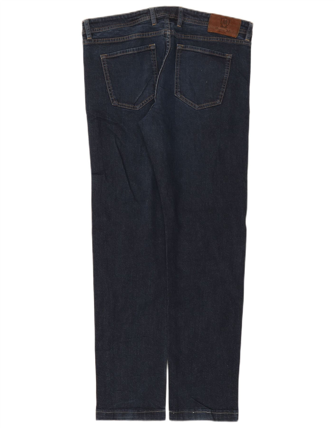 Ženske ravne traperice Massimo Dutti EU 44 Large W34 L29 tamnoplave