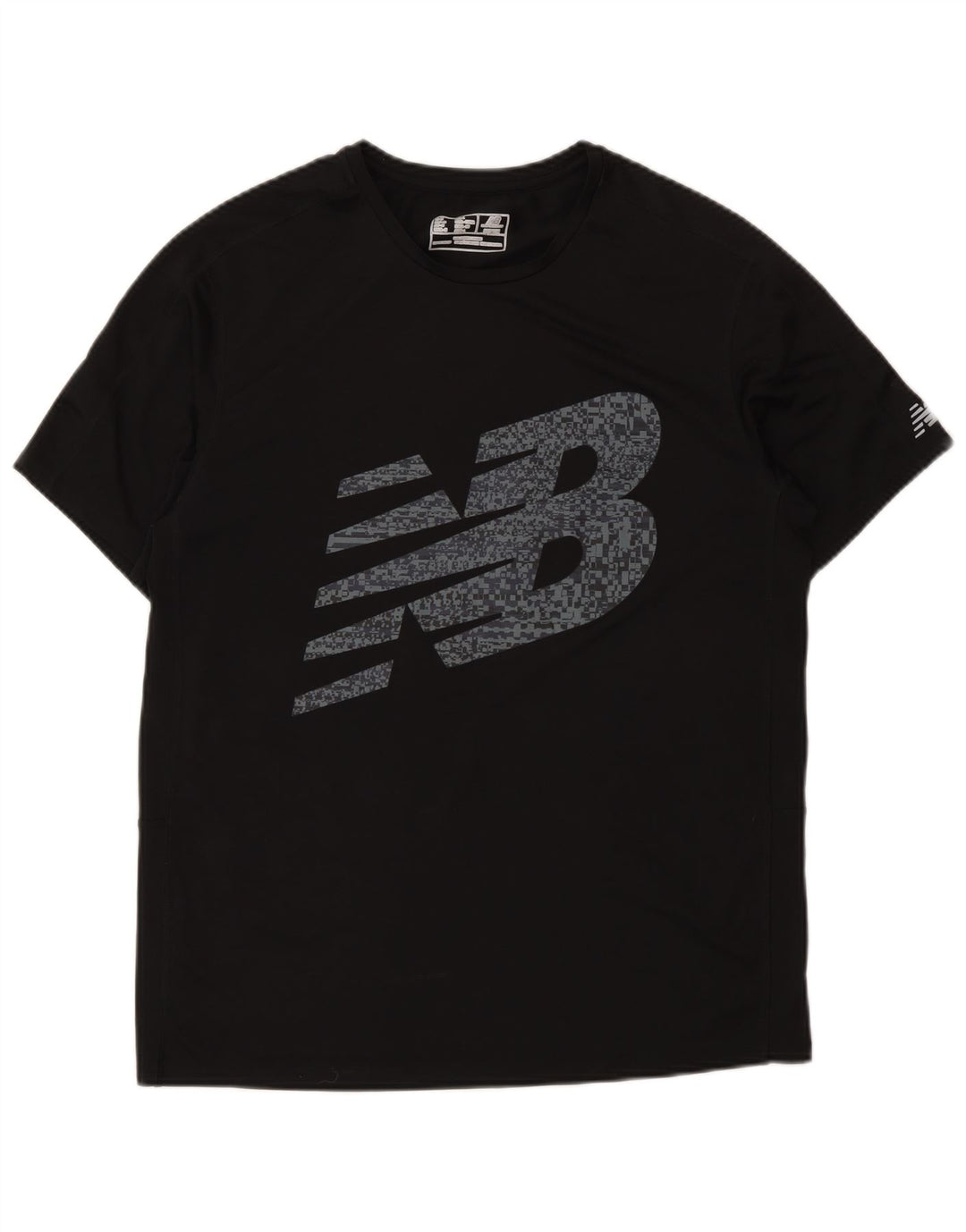 New Balance muška majica s grafičkim motivima srednje crna