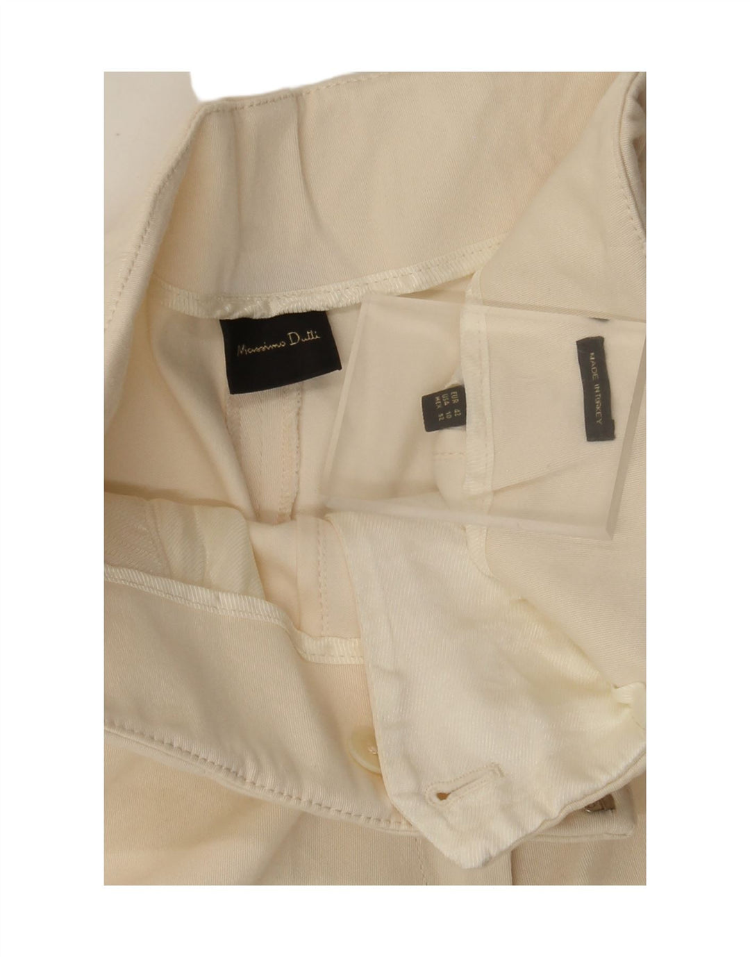 Massimo Dutti Ženske skraćene hlače EU 42 Large W30 L25 Bijele