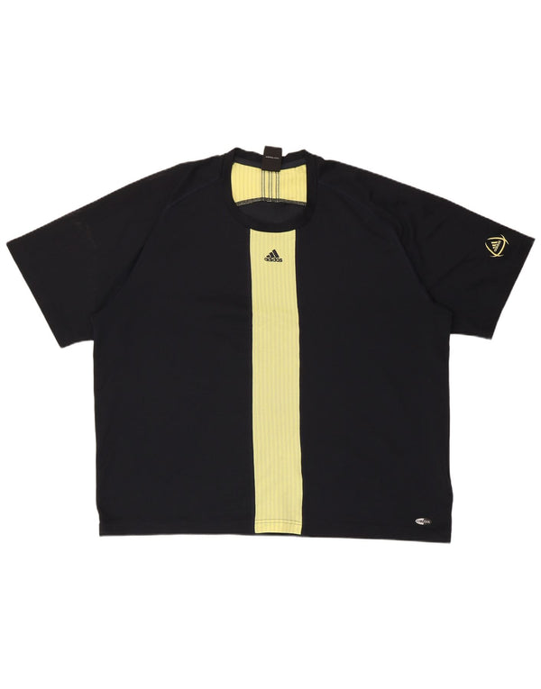 ADIDAS muška majica Climacool Top 2XL crni poliester u boji