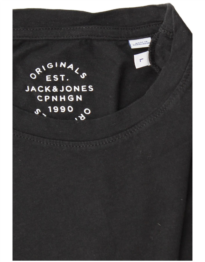 Jack & Jones muška majica kratkih rukava velika crna boja