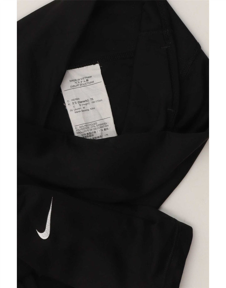 Nike ženske tajice UK 12 srednje crne poliesterske