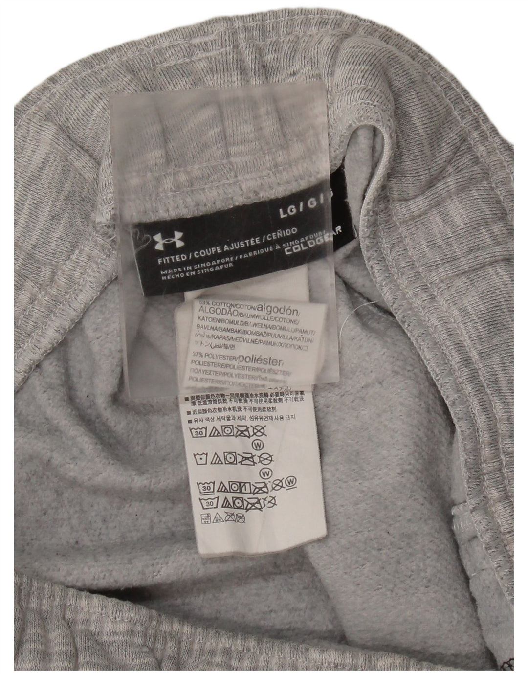 UNDER ARMOUR Muške Cold Gear Trenirke Hlače Joggers Large Grey Flecked