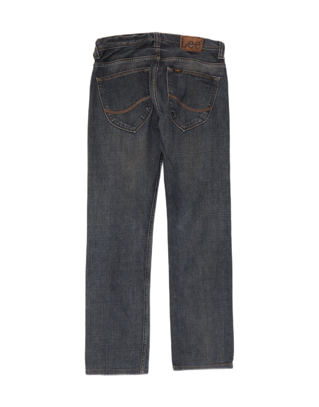 Lee Mens Zed Straight Jeans W31 L34 Plavi pamuk