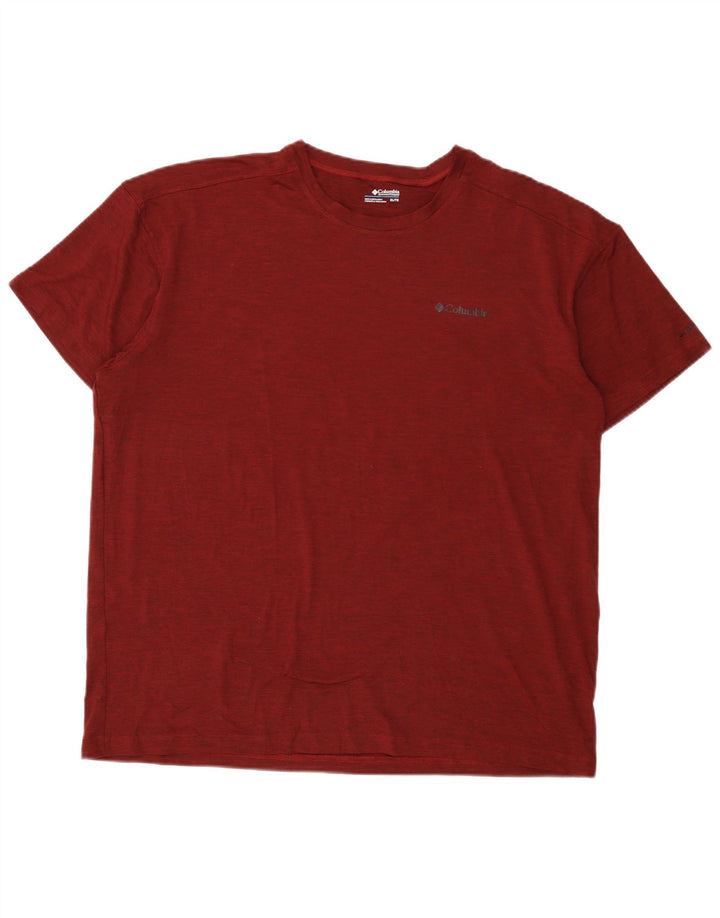Columbia muška majica XL bordo poliester