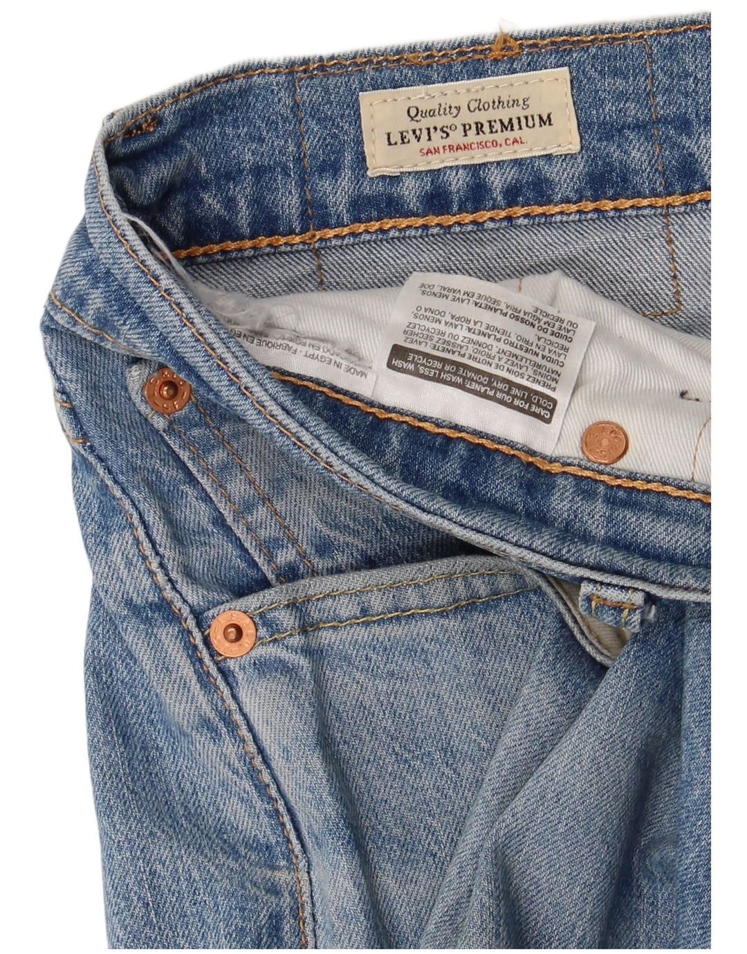 LEVI'S Muške 512 uske sužene traperice W33 L32 Plave