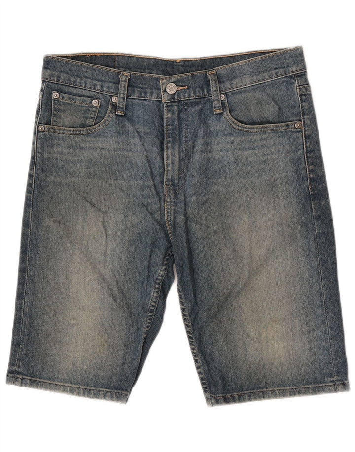 Levi's muške kratke traper hlače 508 W30 srednje plavi pamuk