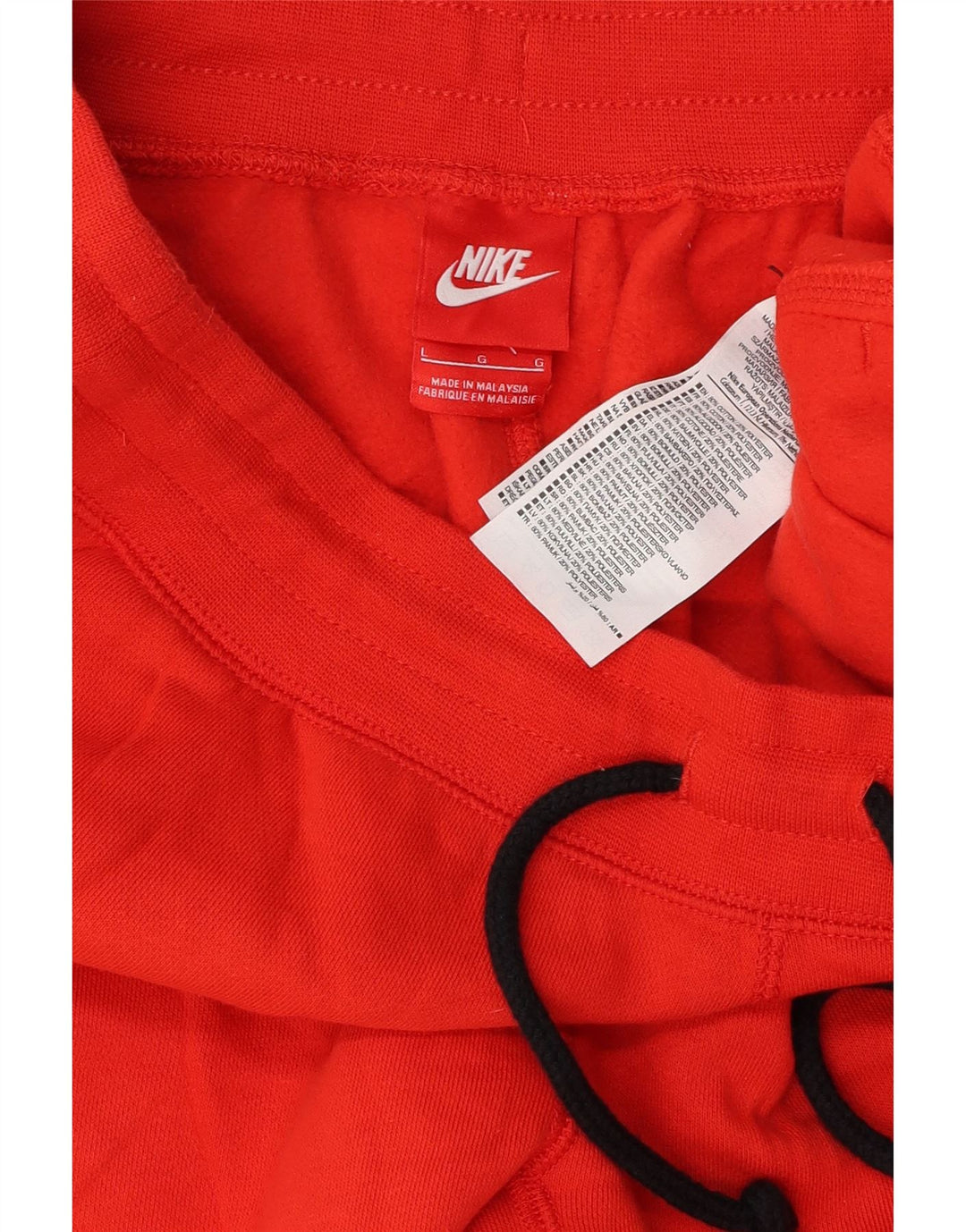 NIKE Muška trenirka Hlače Joggers Large Red Pamuk
