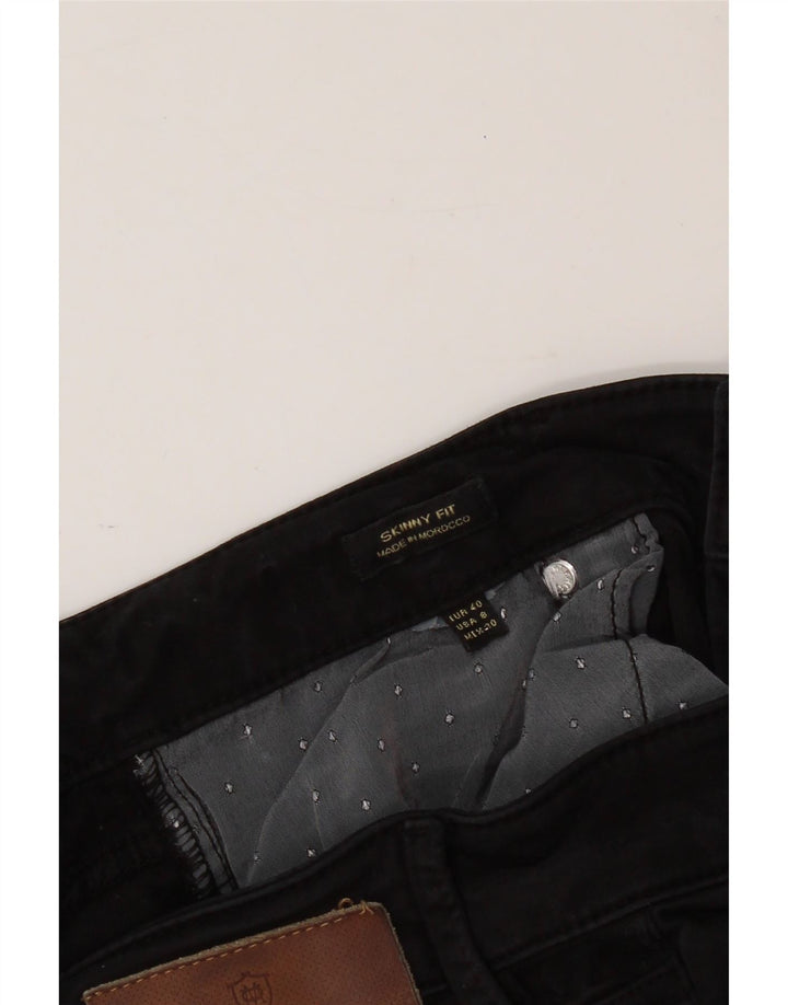 MASSIMO DUTTI Womens Skinny Jeans EU 40 Medium W30 L28 Black Vintage Massimo Dutti and Second-Hand Massimo Dutti from Messina Hembry 