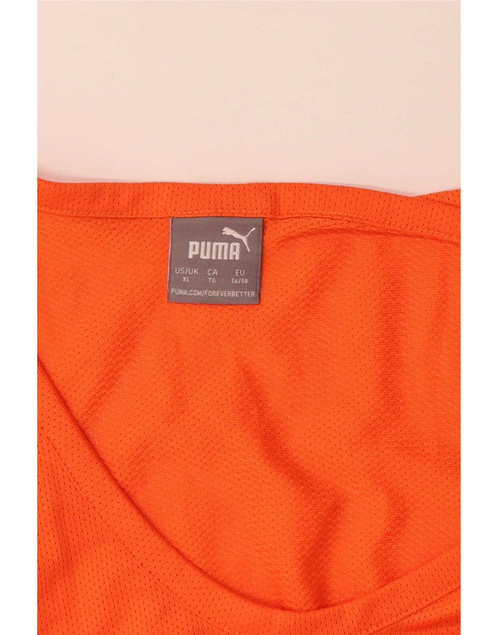 Puma muški grafički prsluk XL narančasti poliester