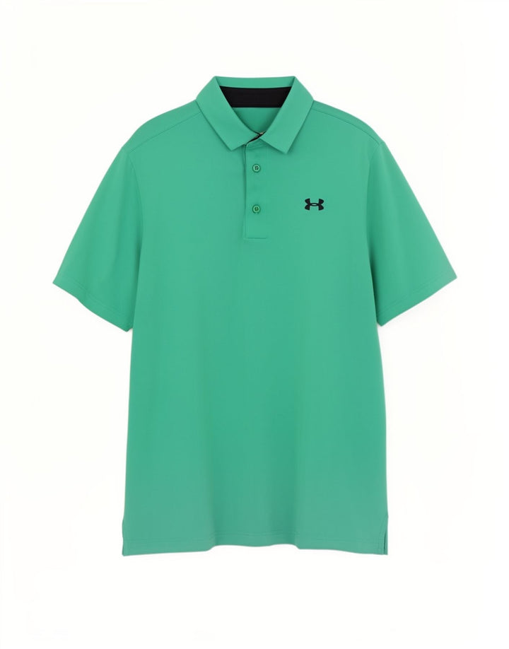 Under Armour muška polo majica srednje zelene boje od poliestera