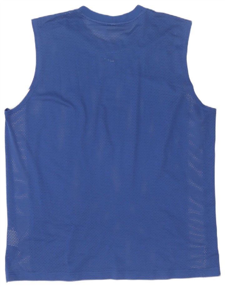 Nike Muški gornji dio prsluka Large Blue Colourblock Poliester