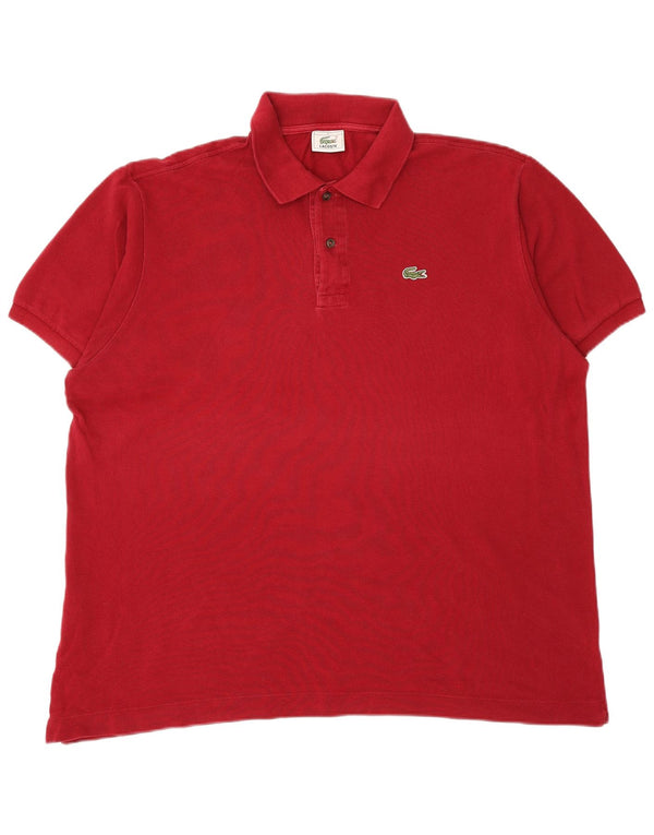 LACOSTE muška polo majica veličina 7 2XL bordo pamuk