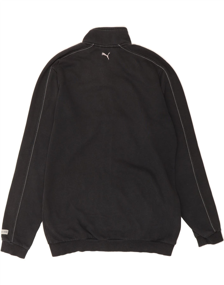 PUMA Boys Graphic Tracksuit Top Jacket 15-16 Years  Black Cotton Vintage Puma and Second-Hand Puma from Messina Hembry 