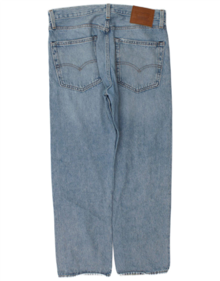 Levi's muške 551 ravne traperice W30 L27 plavi pamuk