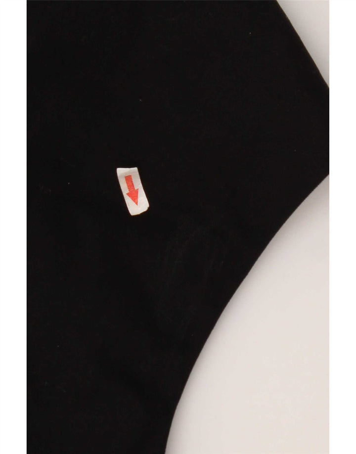 Crew Clothing Mens Gilet UK 38 Srednji crni pamuk