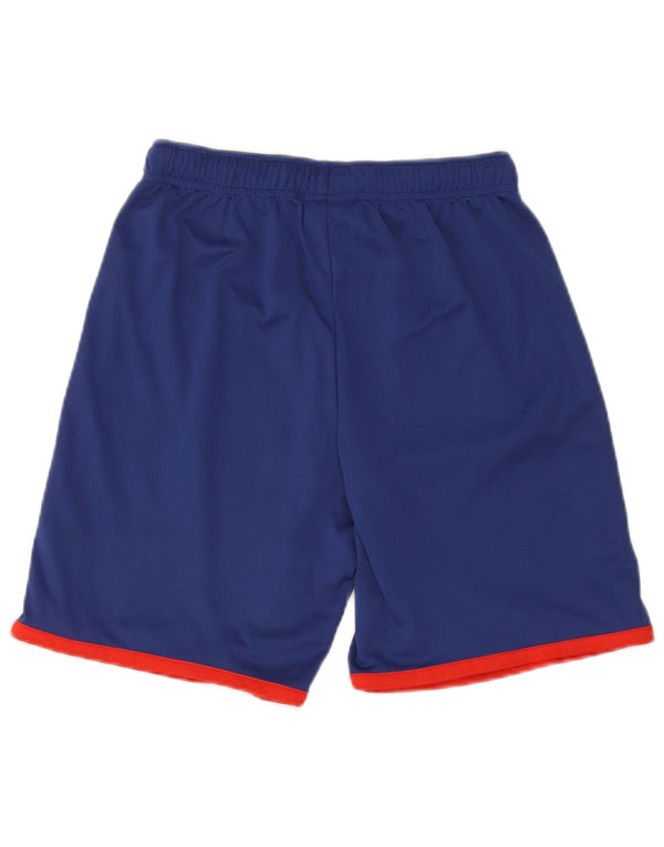 Champion Boys Sport Shorts 11-12 Years Large Blue Colourblock Polyester