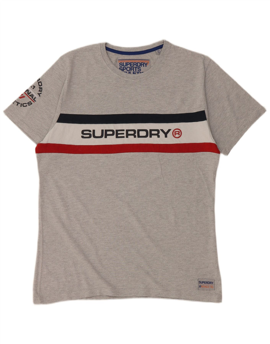 SUPERDRY ženska majica s grafičkim motivima 2XL siva boja