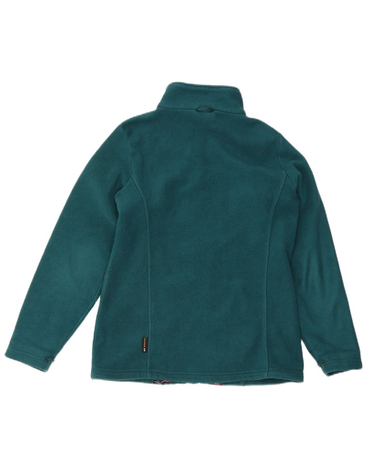 Jack Wolfskin ženska jakna od flisa s podstavom UK 12/14 srednje zelene boje od poliestera