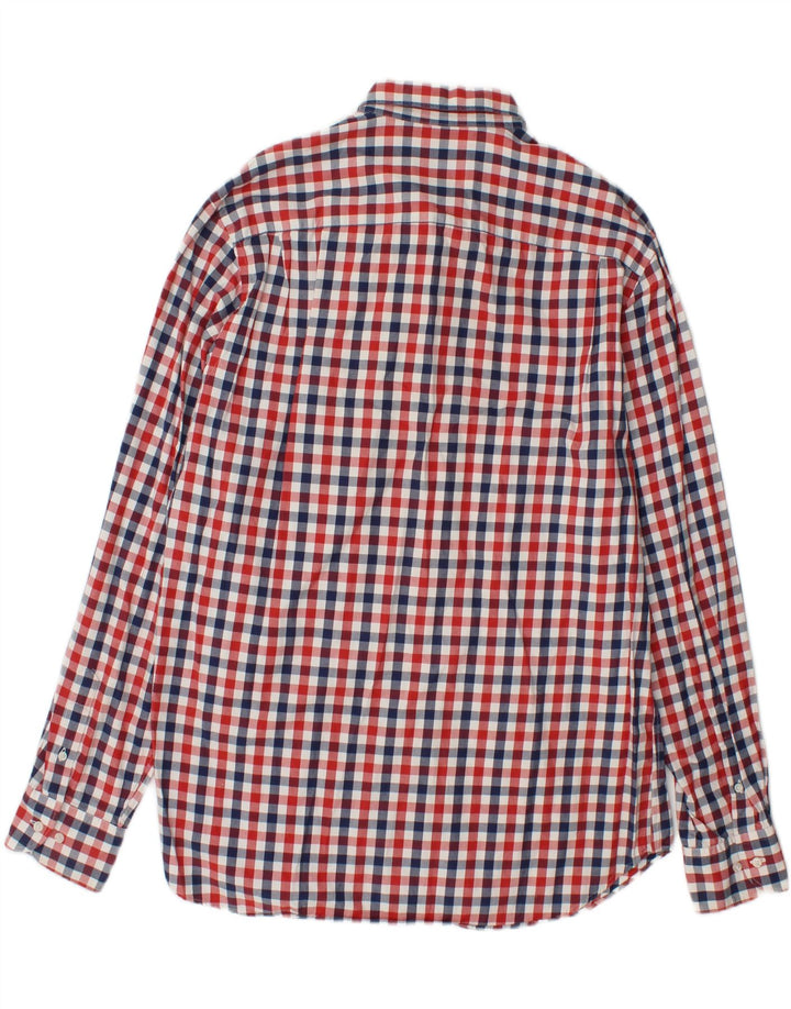 MASSIMO DUTTI Mens Shirt XL Multicoloured Gingham Vintage Massimo Dutti and Second-Hand Massimo Dutti from Messina Hembry 