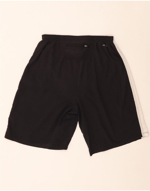 Nike Boys Dri Fit Sport Shorts 13-14 Years XL Black Colourblock