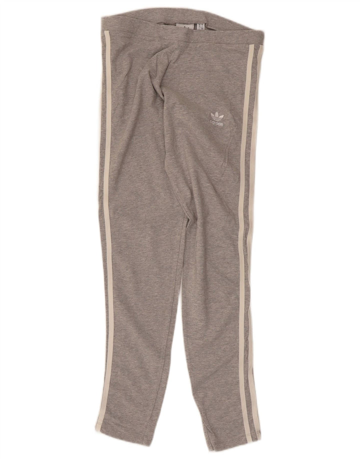 Adidas ženske tajice UK 10 male sive pamučne