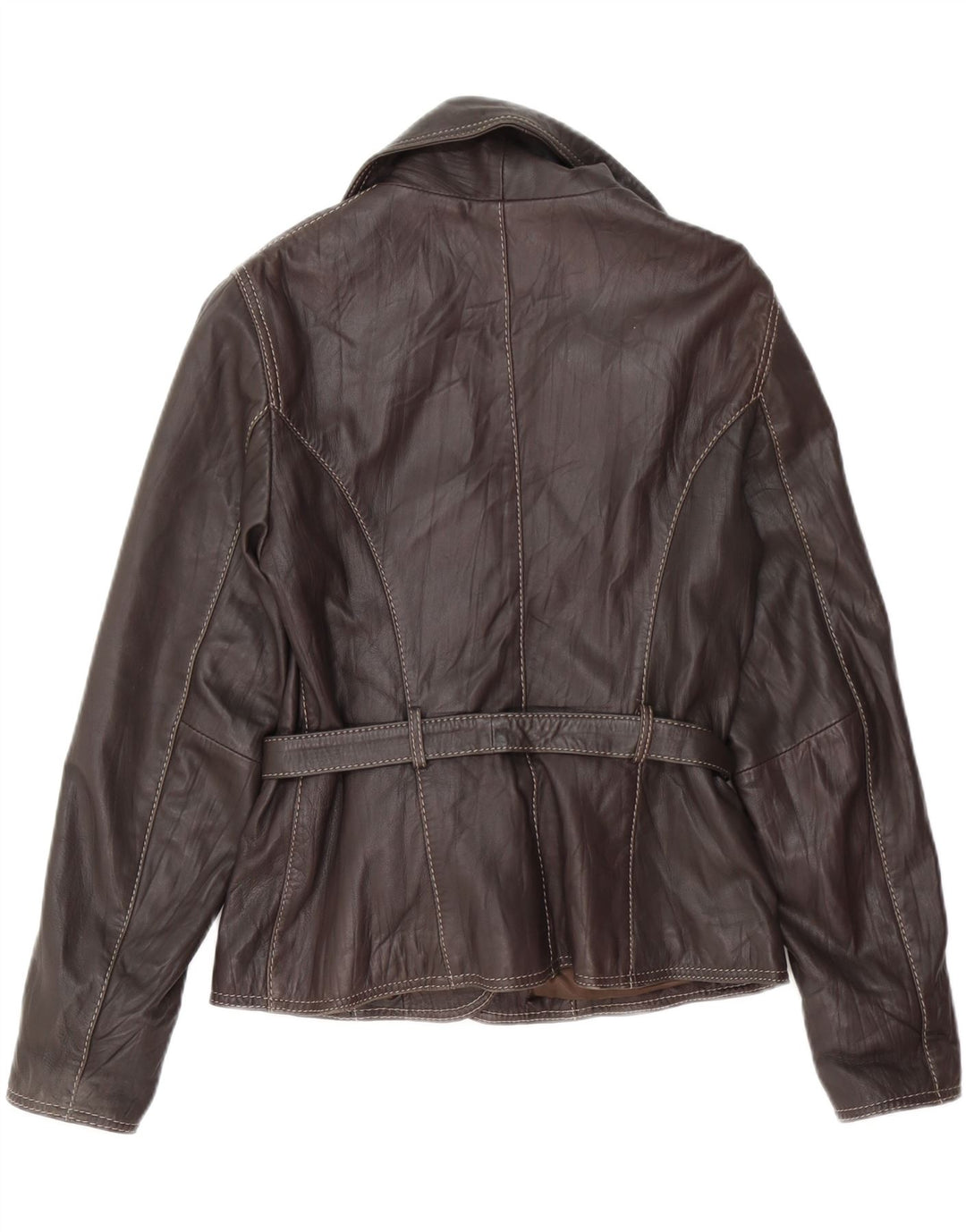 CONBIPEL ženska kožna jakna IT 42 srednje smeđa koža