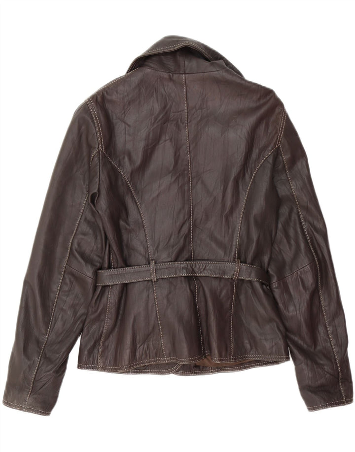 CONBIPEL ženska kožna jakna IT 42 srednje smeđa koža