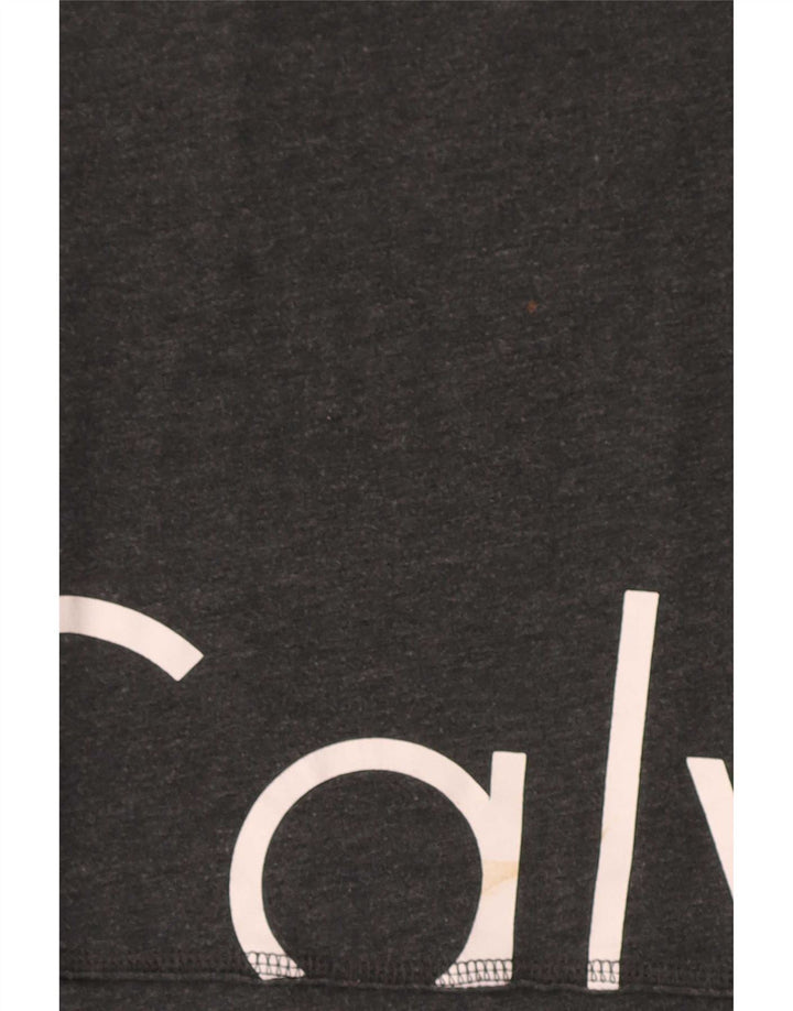 Calvin Klein Ženska majica kratkih rukava Performance Graphic Top UK 14 srednje siva