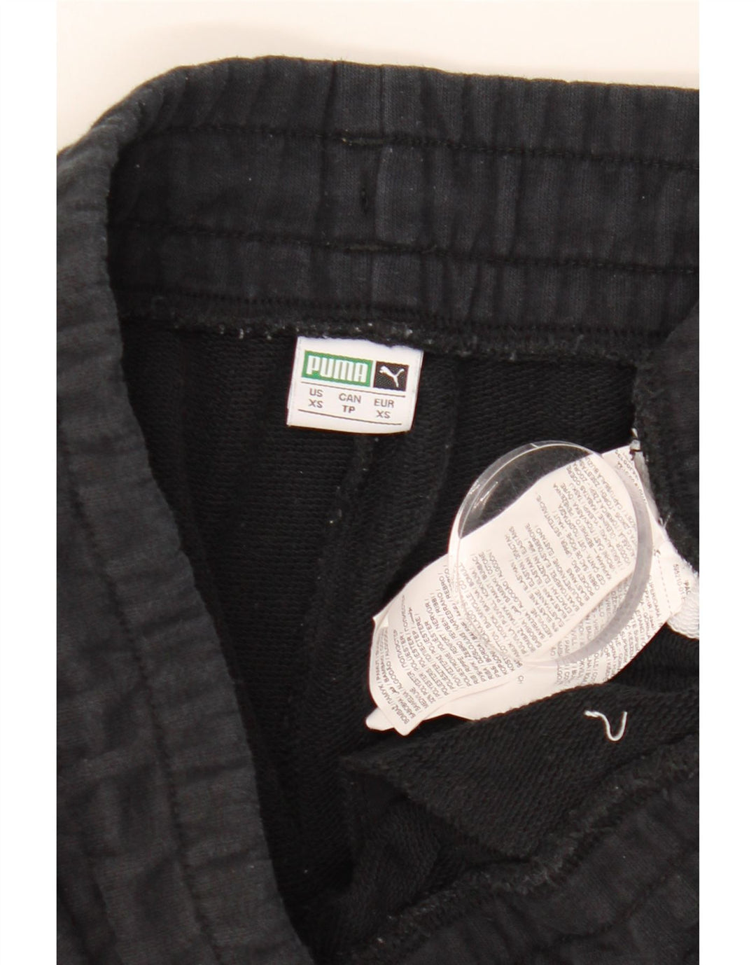 PUMA Ženska trenirka Hlače Joggers UK 6 XS Black Colourblock Pamuk