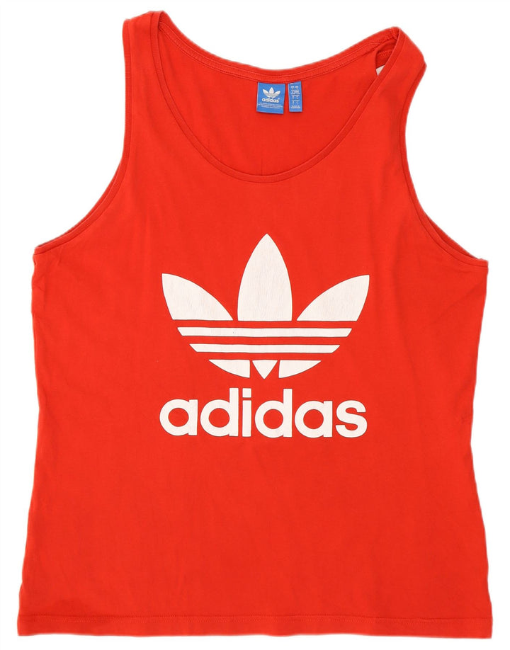 Adidas muški grafički prsluk Veliki crveni pamuk