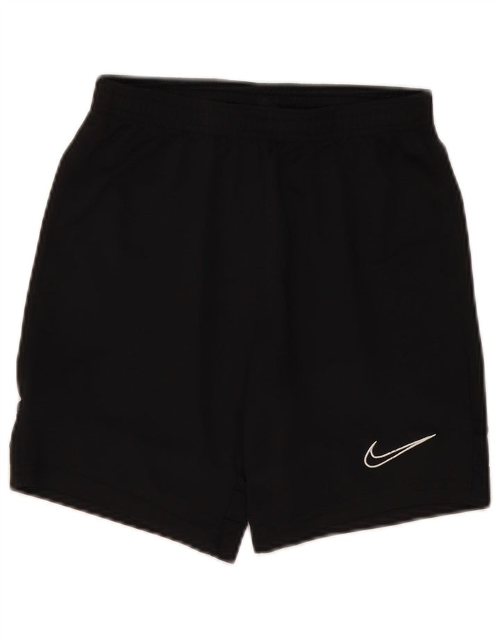 NIKE Boys Dri Fit Sport Shorts 10-11 Years Medium Black Poliester