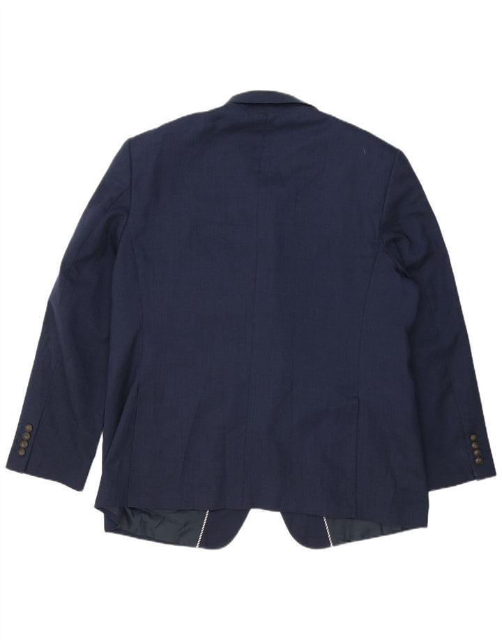 Marks & Spencer muška jakna sa 2 gumba UK 46 XL tamnoplavi poliester