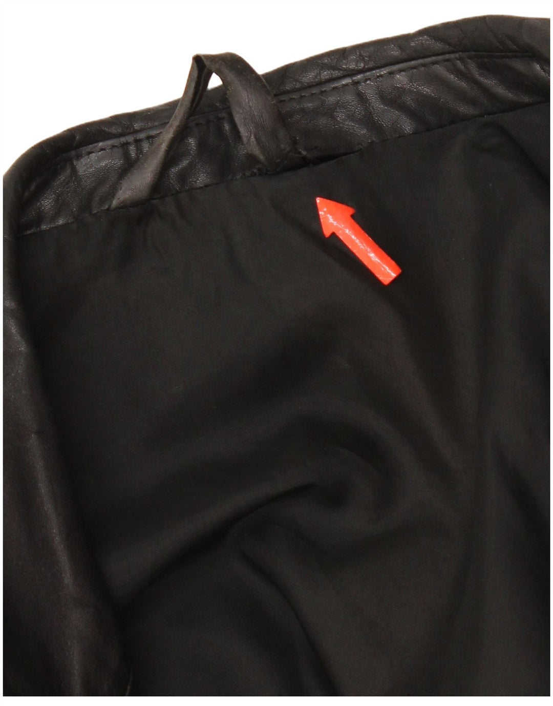 Vintage muška kožna jakna UK 38 srednje crna koža