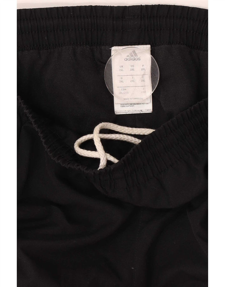 Adidas muške trenirke hlače joggers 2XL crni poliester