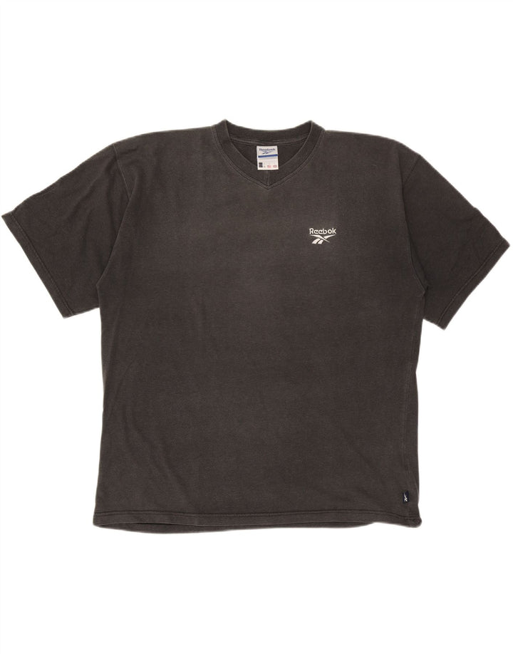 Reebok muška majica kratkih rukava Large Grey Cotton