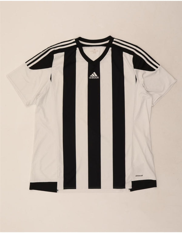 Adidas muška majica kratkih rukava Climacool 2XL bijeli poliester u boji