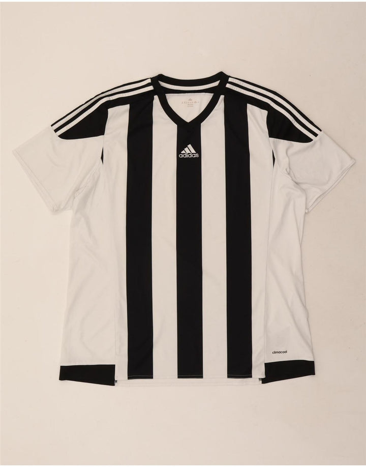 Adidas muška majica kratkih rukava Climacool 2XL bijeli poliester u boji
